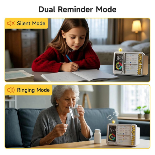 Visueller Timer für Kinder und Erwachsene, ADHS-Timer mit Planungstafel 2