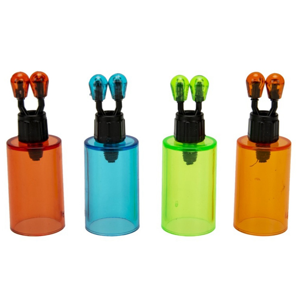 2 Pezzi Di Avvisatori Acustici Per La Pesca Alla Carpa, Ganci, Bobine, Oscillanti, Arancioni-image