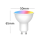 Λάμπα LED Tuya Bluetooth GU10 με ρύθμιση φωτεινότητας 6W 220V Smart 2 τεμάχια 2