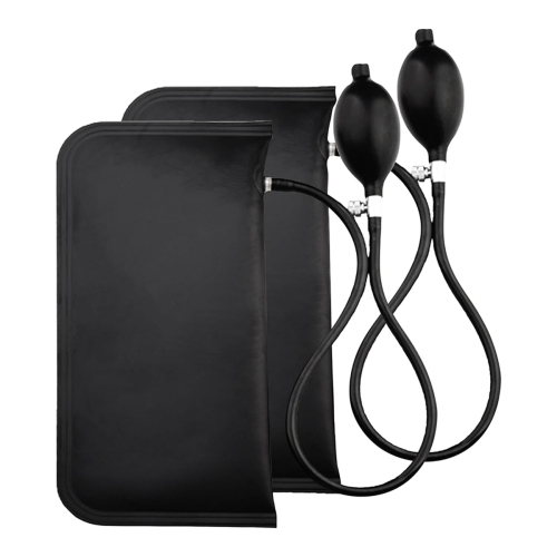 Kit de nivelamento profissional com bomba de ar Wedge, mangueira longa de 19,7 polegadas, pacote com 2