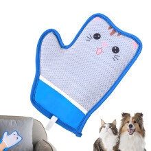 Grooming Gloves for Cats, Soft Washing Mitts for Bathing, Massage, and Cleaning, Ideal for Shedding Control