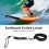 Stand Up Paddle Board Coiled Spring Leg Foot Rope 6