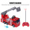 Interactive 1:30 Fire Truck Model with Remote Control & Lights 7
