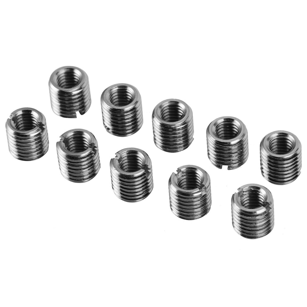 Stainless Steel 10Pcs Thread Repair Nuts M8 X 1.25 M12 X 1.5 For Multiple Uses 4601340735063