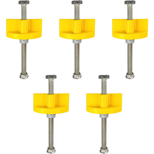 Professional Tile Leveling Tool, 125mm Precision Tile Positioner for Construction Tasks, High Accuracy Floor Tile Spacers 1
