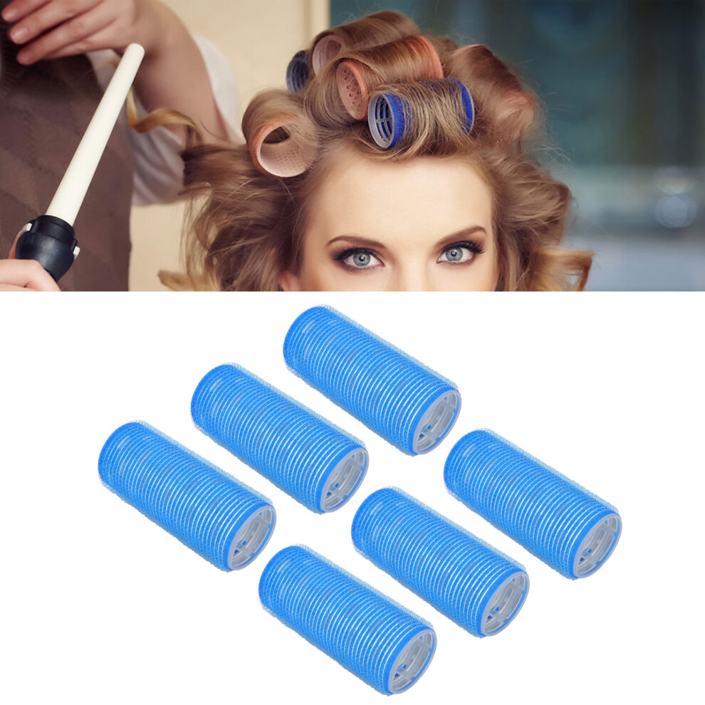 Hair Roller Curler Set 6pcs Self Grip Styling Tool for Women Home Salon Use