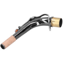 Alto Saxophone Elbow Bend Neck, Cork & Brass, 18x2x8cm