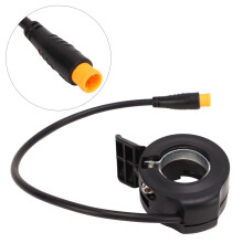 Daumengriff mit wasserdichtem Anschluss, Geschwindigkeitsregler, Daumenbeschleuniger 12V–72V für Antriebsmotor E-Bike