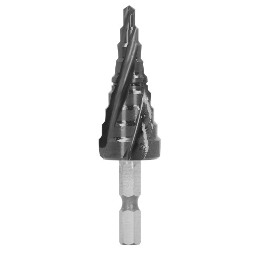 Cobalt Step Drill Bit 89HRC Hardness Spiral Flutes 1