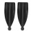 1 Pair Durable Kayak Canoe Paddle Blade Leaf Oar 3