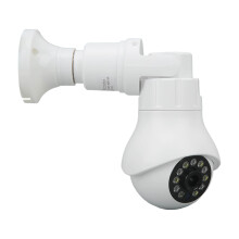 Glühbirnenkamera E27 Sockel WLAN Zwei-Wege-Audio Mobiles Tracking Smart Surveillance Kamera 3MP