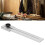 0200mm Carpentry Scribe Ruler with ABS Knob for Precision Marking 12