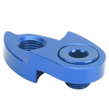 Bicycle Rear Derailleur Hanger Extension Blue 4.5cm for 8-12 Speed