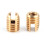 Motorcycle Fairing Insert Repair Kit Brass Bolts 15