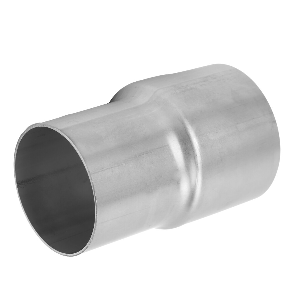 Mirror Polished 2.5In To 2.1In Exhaust Reducer Pipe Universal Fit 8311340745226