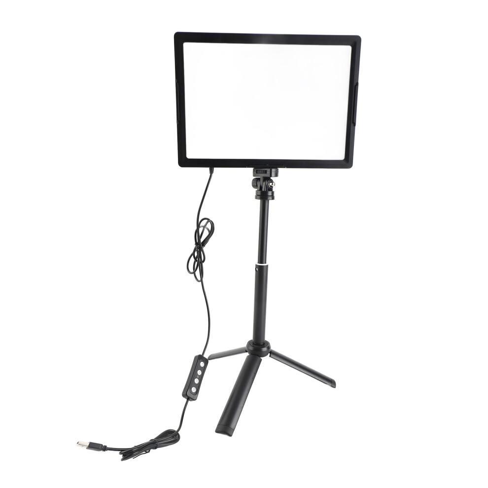 15W Led Video Panel, Dimmable 3000K-6500K, Usb Powered, Tripod Stand Light 8091340746934