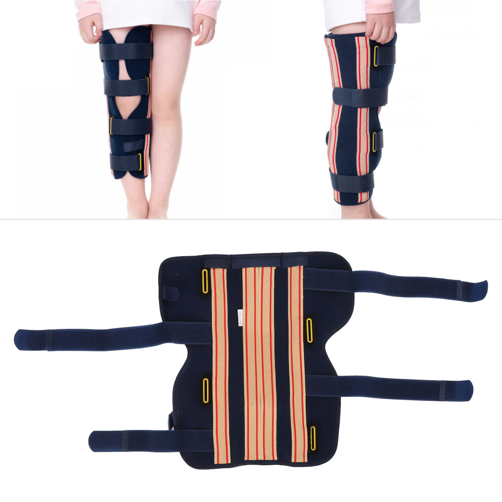 Comfortable M-Size Knee Fracture Fixation Brace for Kids' Recovery