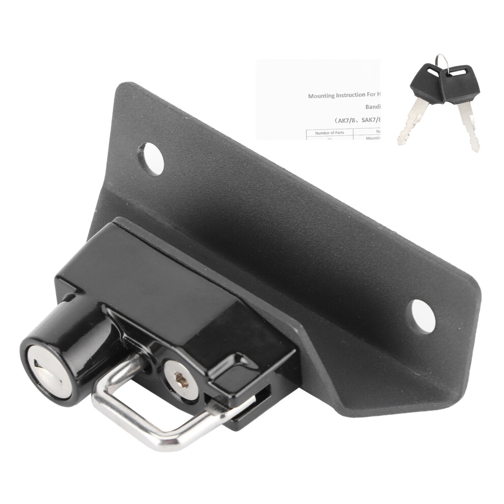 Motorcycle Helmet Antitheft Lock For Suzuki Bandit 9121376593970