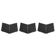 Par de cubiertas embellecedoras de rejilla inferior de parachoques delantero negro para E60 E61 M