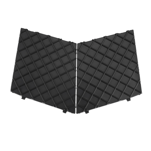 Coppia di coperture per griglia inferiore paraurti anteriore nera per E60 E61 M 1