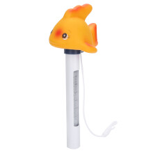 Pool Temperature Gauge in Goldfish Shape Floating Design with Scales for Pools
