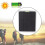 Panel solar 10W USB Tipo C 22x18cm ABS negro 10