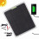Panel solar 10W USB Tipo C 22x18cm ABS negro 9