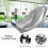 Drawstring Secured Waterproof Cover for Treadmill - Silver Coating 9