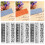 9Pcs Embossing Folder Set for Paper Crafts, 14.8x3cm 1