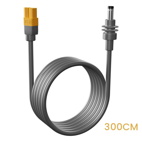 Para cable de alimentación MINI, cable de carga macho CC a hembra XT30, cable B 1