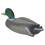Outdoor Garden Plastic Duck Decoy Floating Simulation Model 34.5x13cm 5