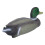Outdoor Garden Plastic Duck Decoy Floating Simulation Model 34.5x13cm 16