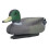 Outdoor Garden Plastic Duck Decoy Floating Simulation Model 34.5x13cm 6