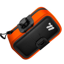 Sattel Werkzeugtasche Unter Sitzbag für Reitsitzpack Sattelpanner Leichter Faltbarer Reitbeutel Orange 1 für Straße und Berg