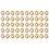High Quality M3 Pure Copper Screw Washers - Precise Fit 50Pcs 9
