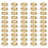 High Quality M3 Pure Copper Screw Washers - Precise Fit 50Pcs 15