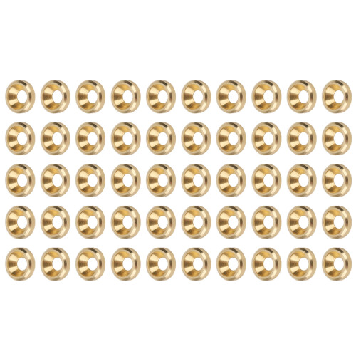 High Quality M3 Pure Copper Screw Washers - Precise Fit 50Pcs