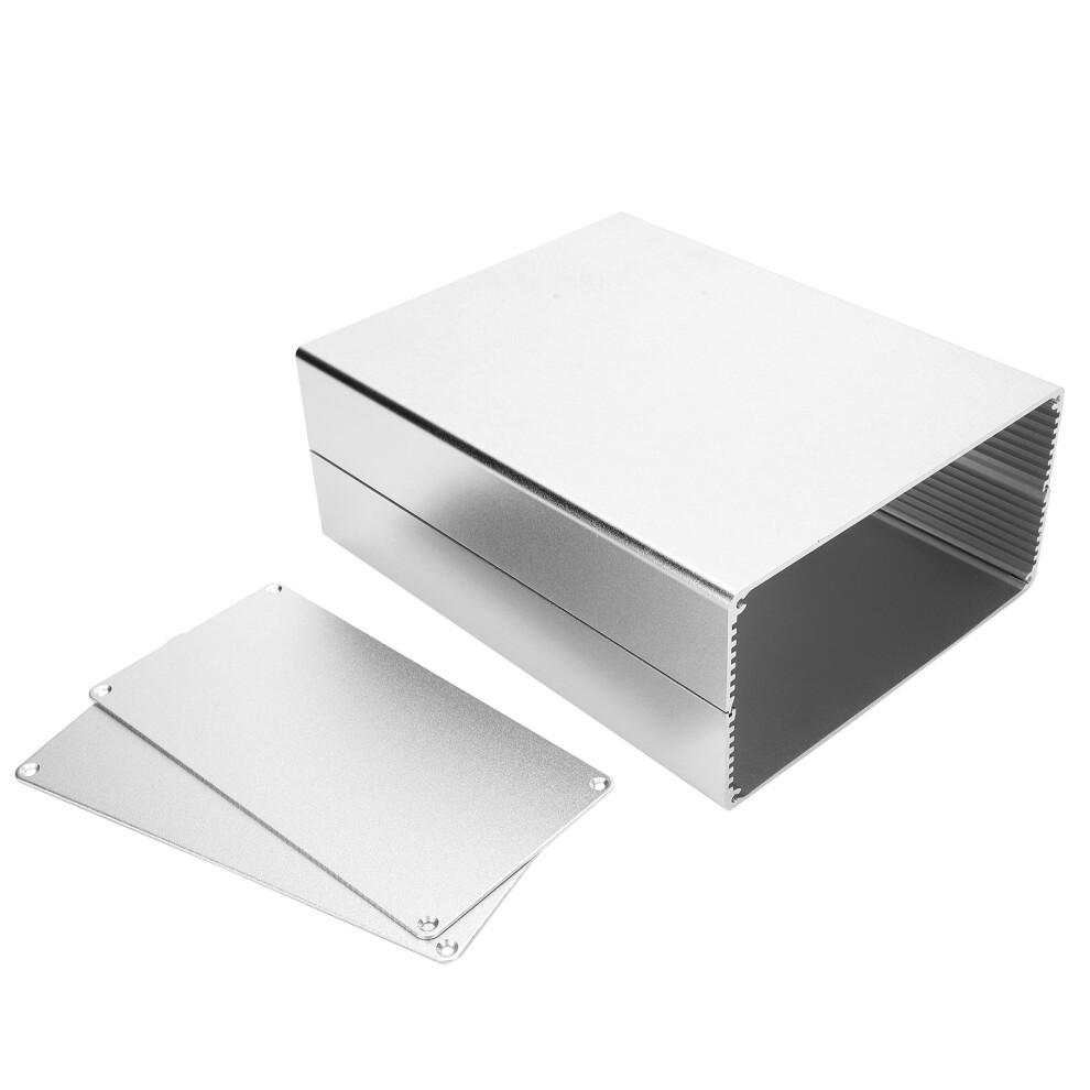 Split Type Aluminum Project Box Enclosure 80X160x200mm Silver 8471340754304