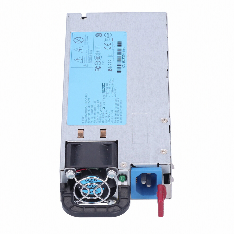 460W Server Power Supply 50/60Hz For G8 Series 656362‑B21 3351340755738