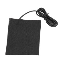 Heizin-Pad 10x15cm, 60C Schnelles Aufheizen, Faltbares Stoff, USB DC 5V für Haushalt und Büro