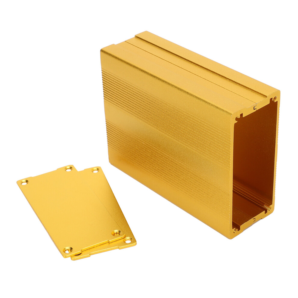 Gps Circuit Board Waterproof Enclosure Aluminum Alloy Split Type Housing Gold 5061340756816