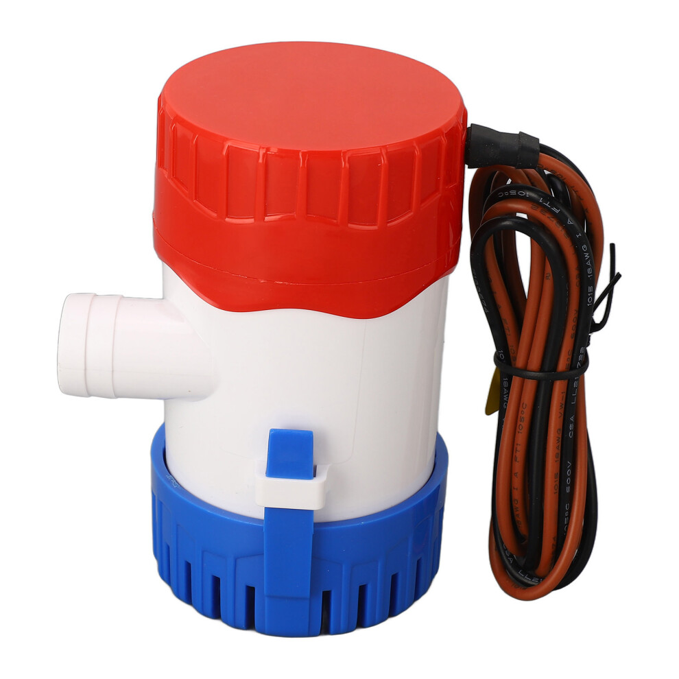 DC12V Bilge Pump Semi Automatic Mini Low Noise