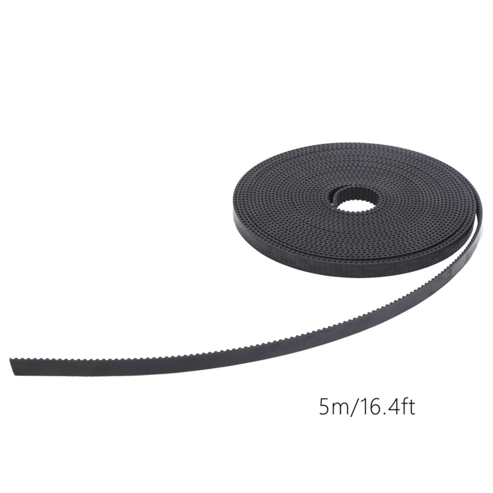 2Gtâ6Mm Pu Steel Core Timing Belt 10M / 32.8Ft Black 9301340758561