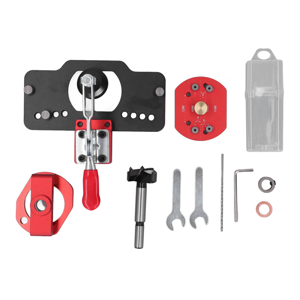 Hinge Jig Drilling Hole Puncher 35mm Boring Guide