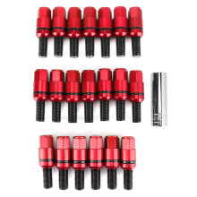 20pcs Wheel Lug Bolts M14x1.5mm Aluminium Alloy