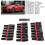 20Pcs Lug Bolts Stud Tuner Style Wheel Screw Nuts 15