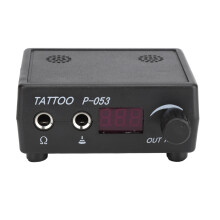 LED Mini Schwarz Tattoo Power 90-240V 90x70x42mm
