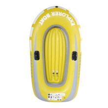 PVC Inflatable Kayak Canoe 2 Person Rowing Air