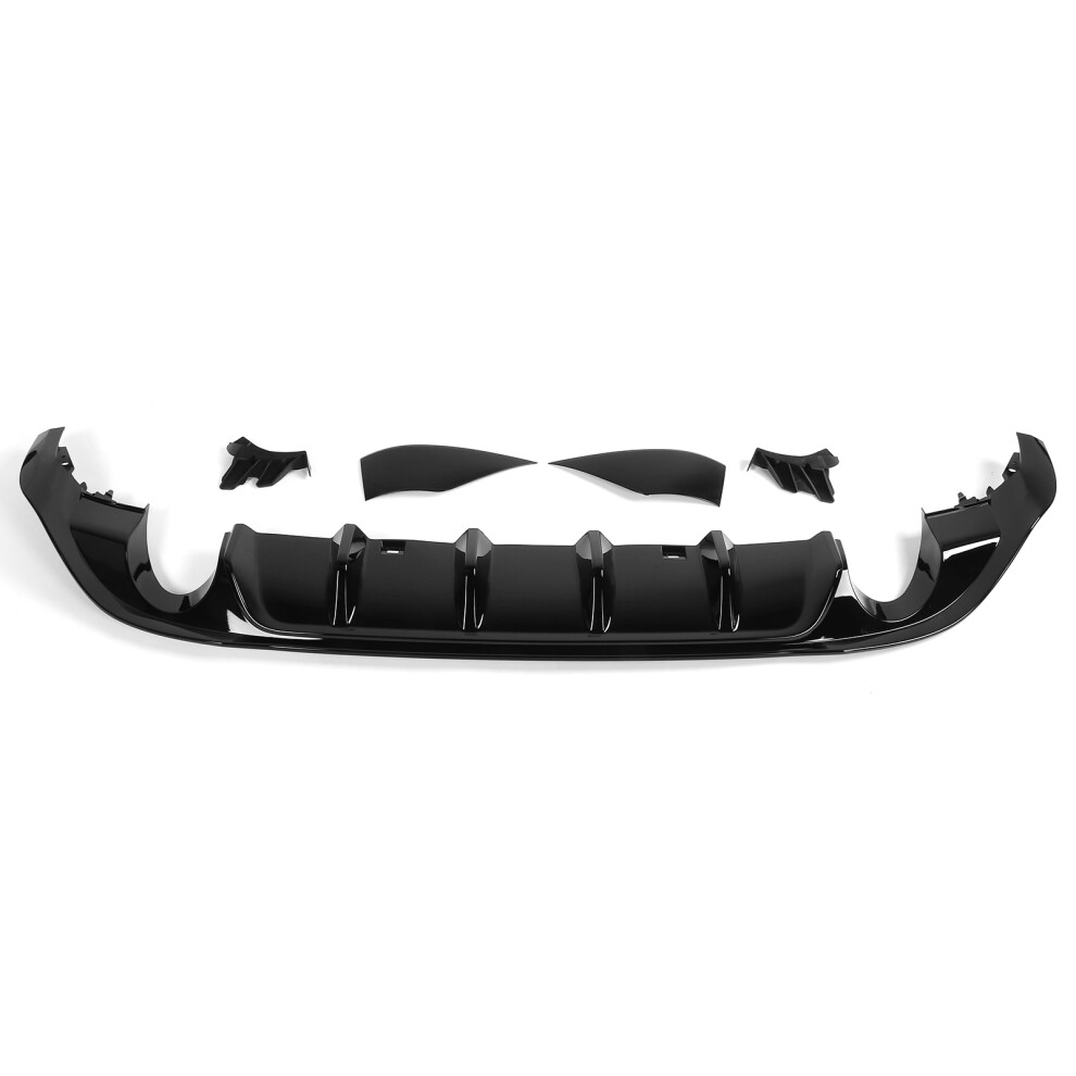 Gloss For Tcr Rear Bumper Diffuser Valance Black 9121376596810