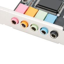 PCI-E 5.1 Sound Card with CMI8738 Chip for Home Theater & Gaming
